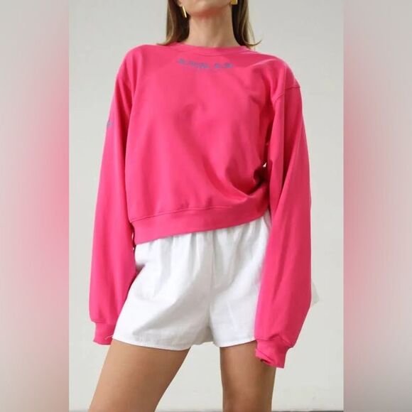 The Mayfair Group It's Not You, It's Me Crewneck in Pink - Picture 2 of 5